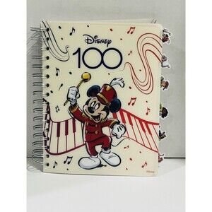 Disney 100 - Wide Ruled 144 Sheets Notebook/Journal NEW